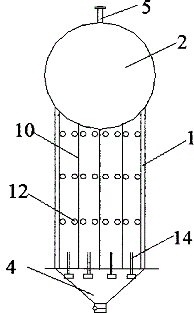 Device and method for removing ash in smoke box of waste heat boiler