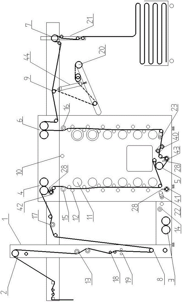 Vertical single-/double-surface napping machine