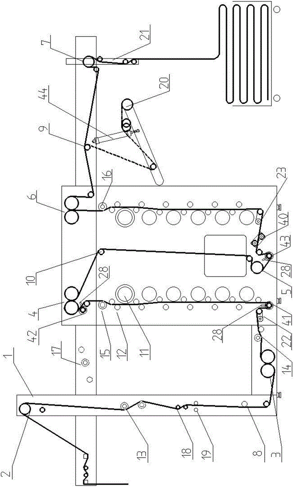 Vertical single-/double-surface napping machine