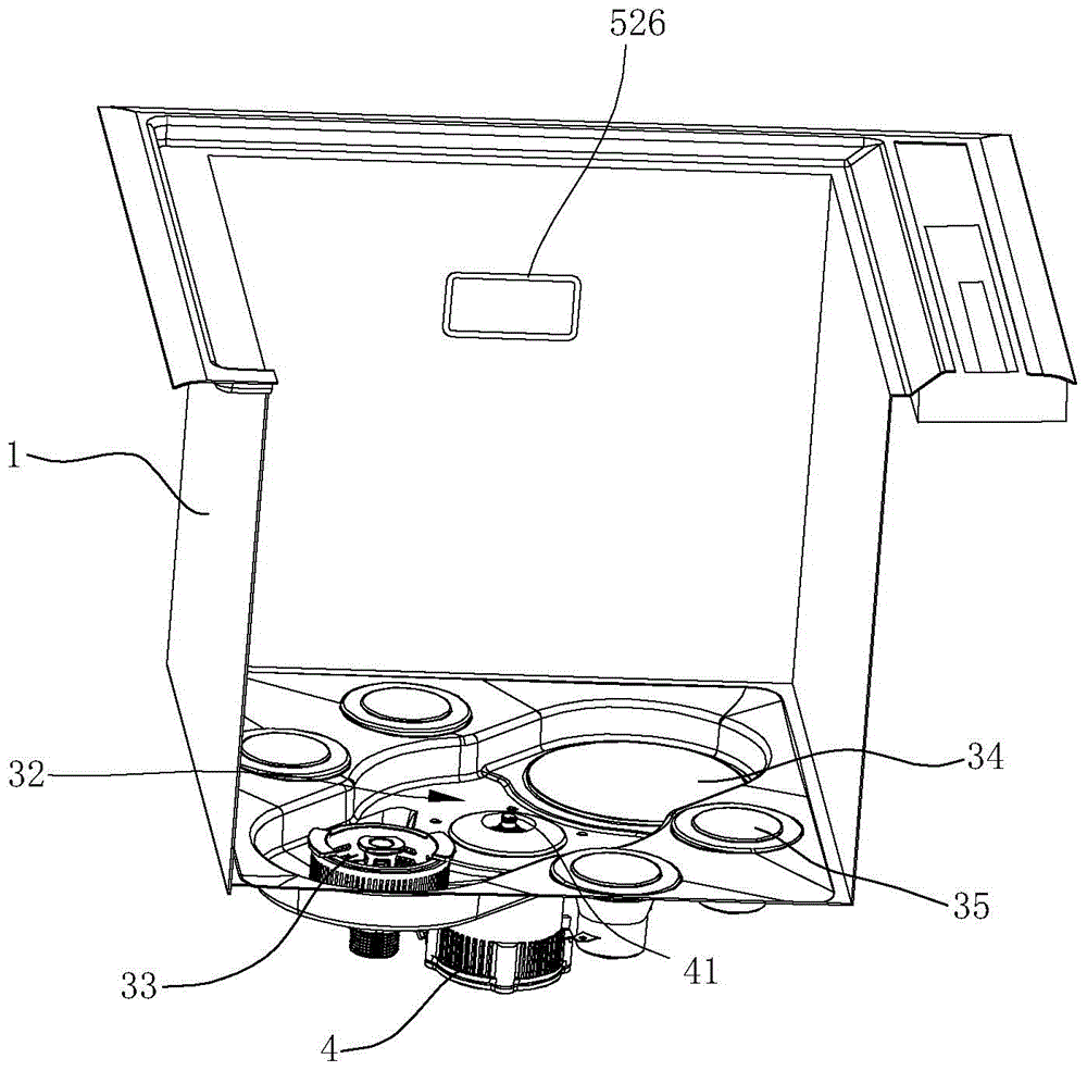 Cleaning agent adding device of water tank type cleaning machine and water tank type cleaning machine using the same