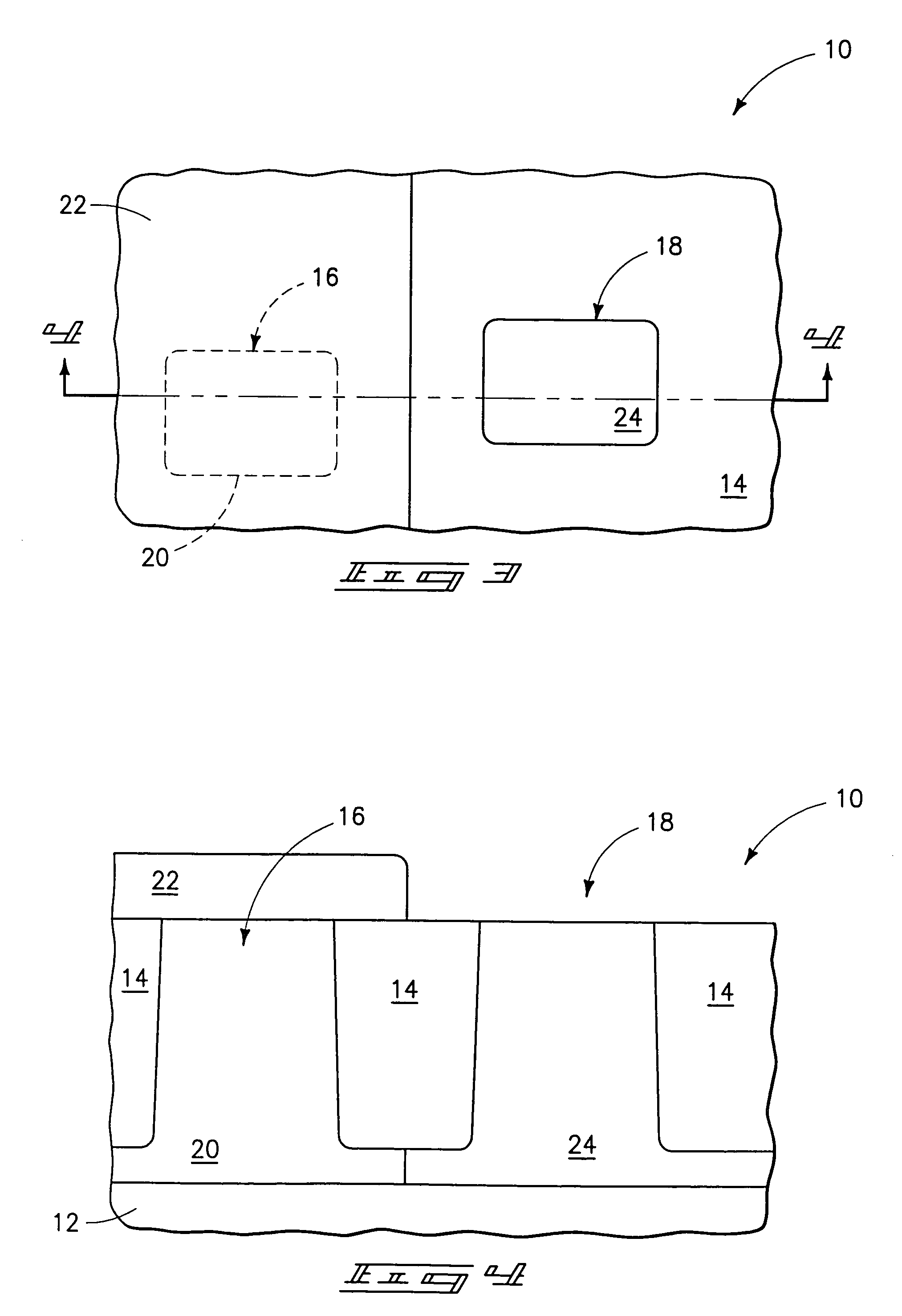 Methods of forming field effect transistors on substrates