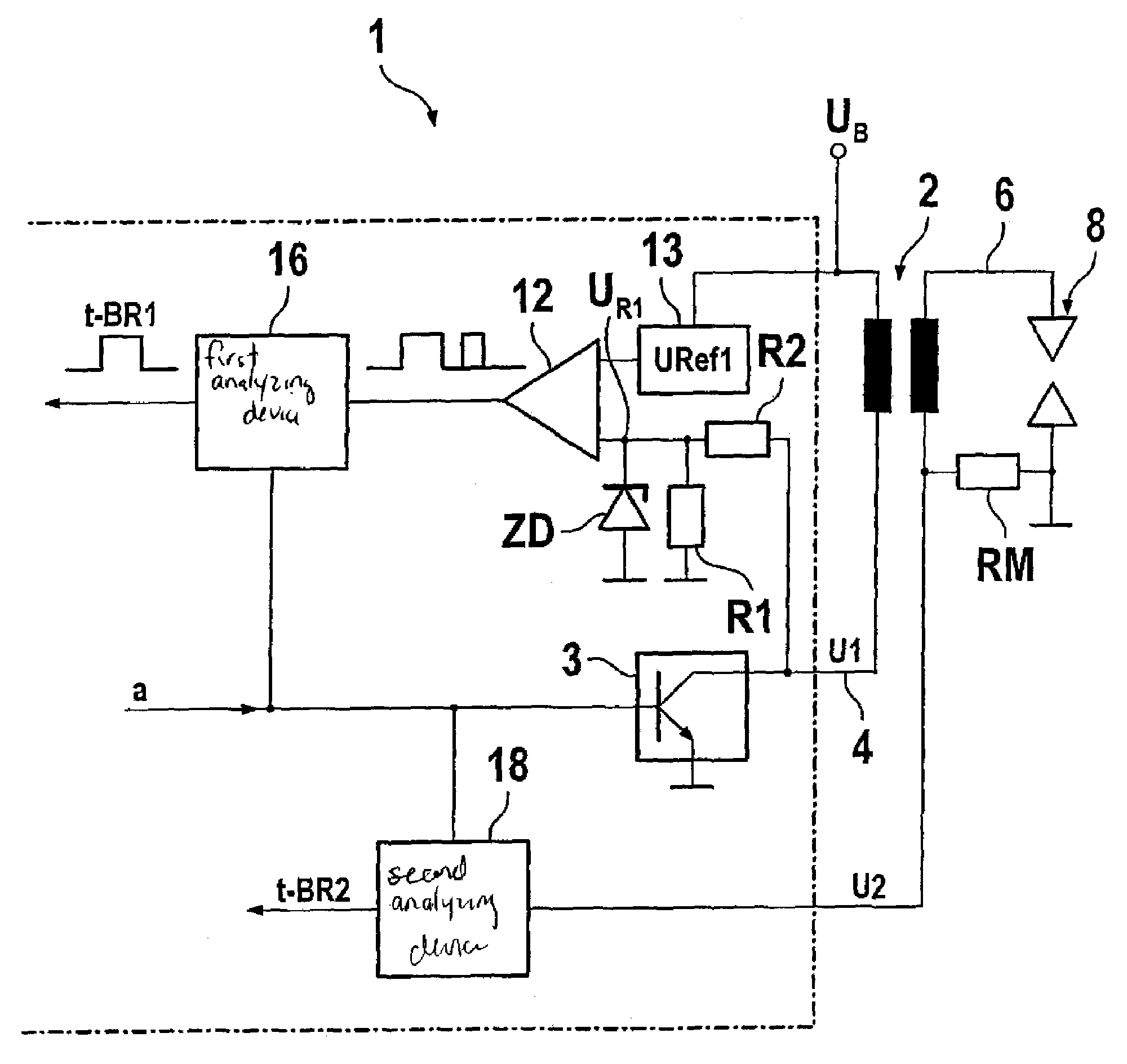 Method and device for detecting a phase of a four-stroke gasoline engine