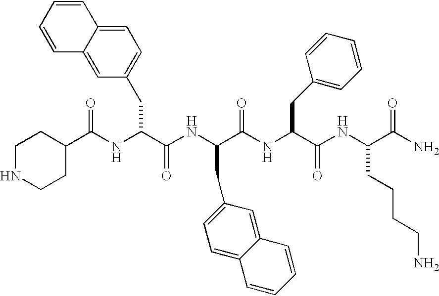 Low molecular weight peptidomimetic growth hormone secretagogues