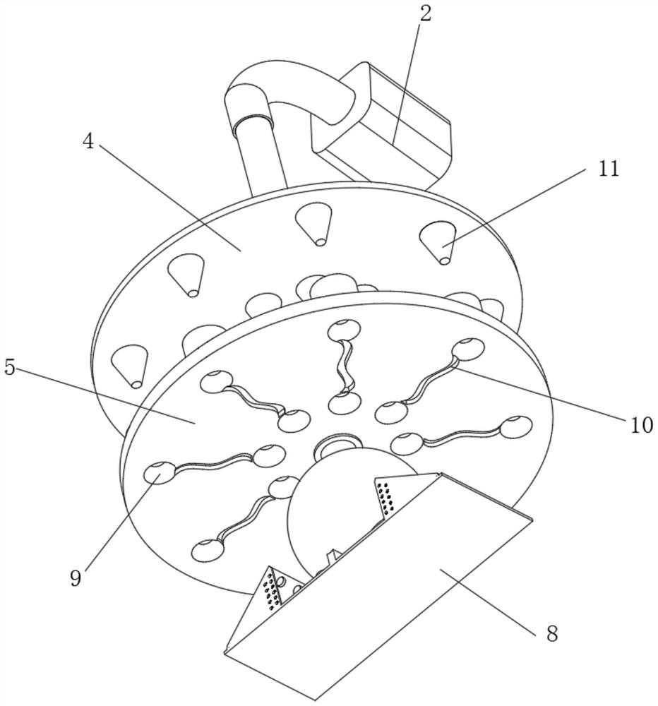 Oxygen supply device for fish culture