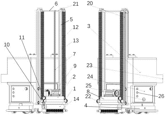 Intelligentized building painting equipment