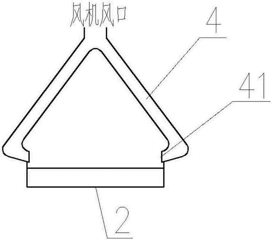 A high-efficiency air cooling device