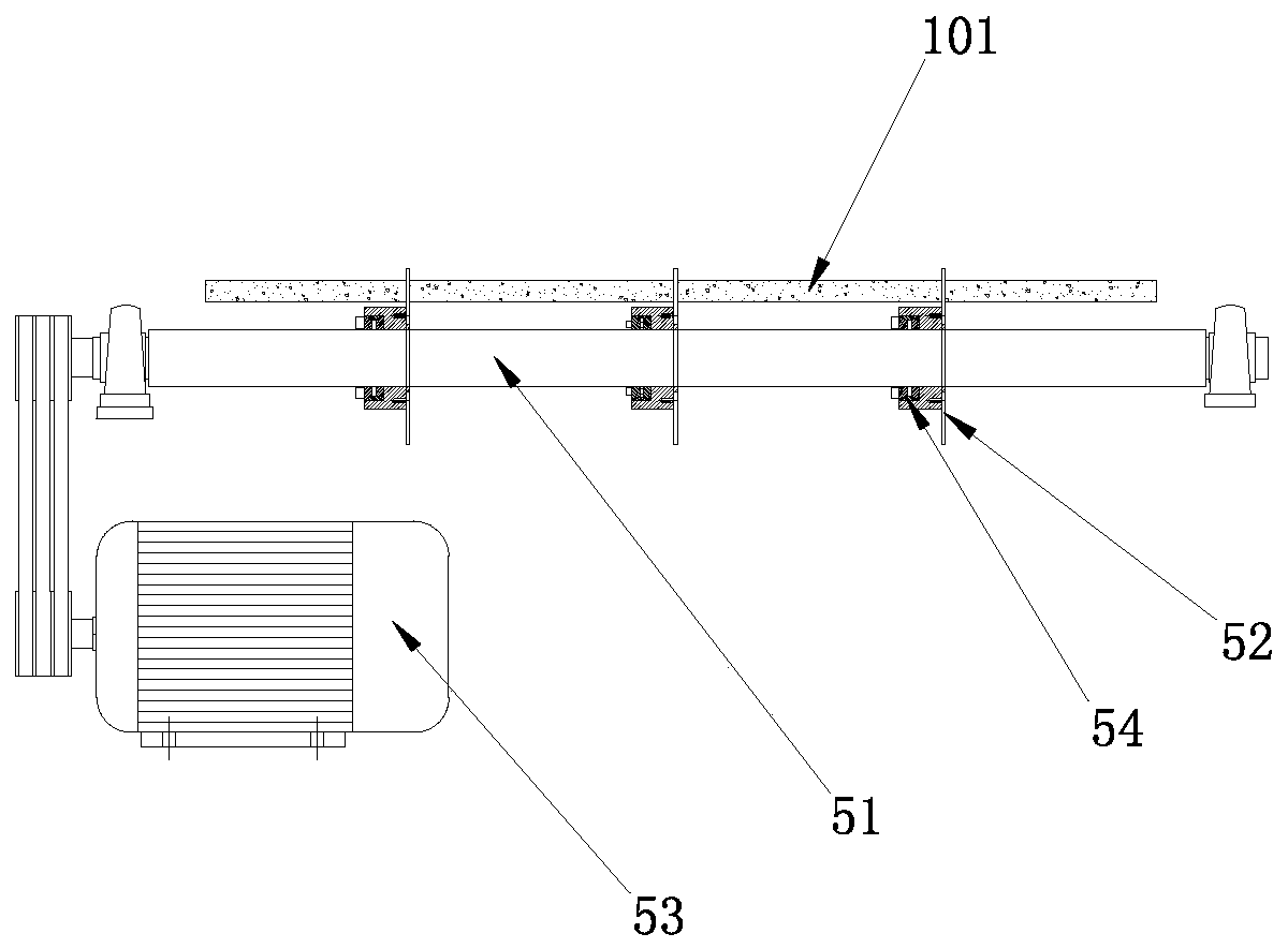 Wedge joint board cutting device