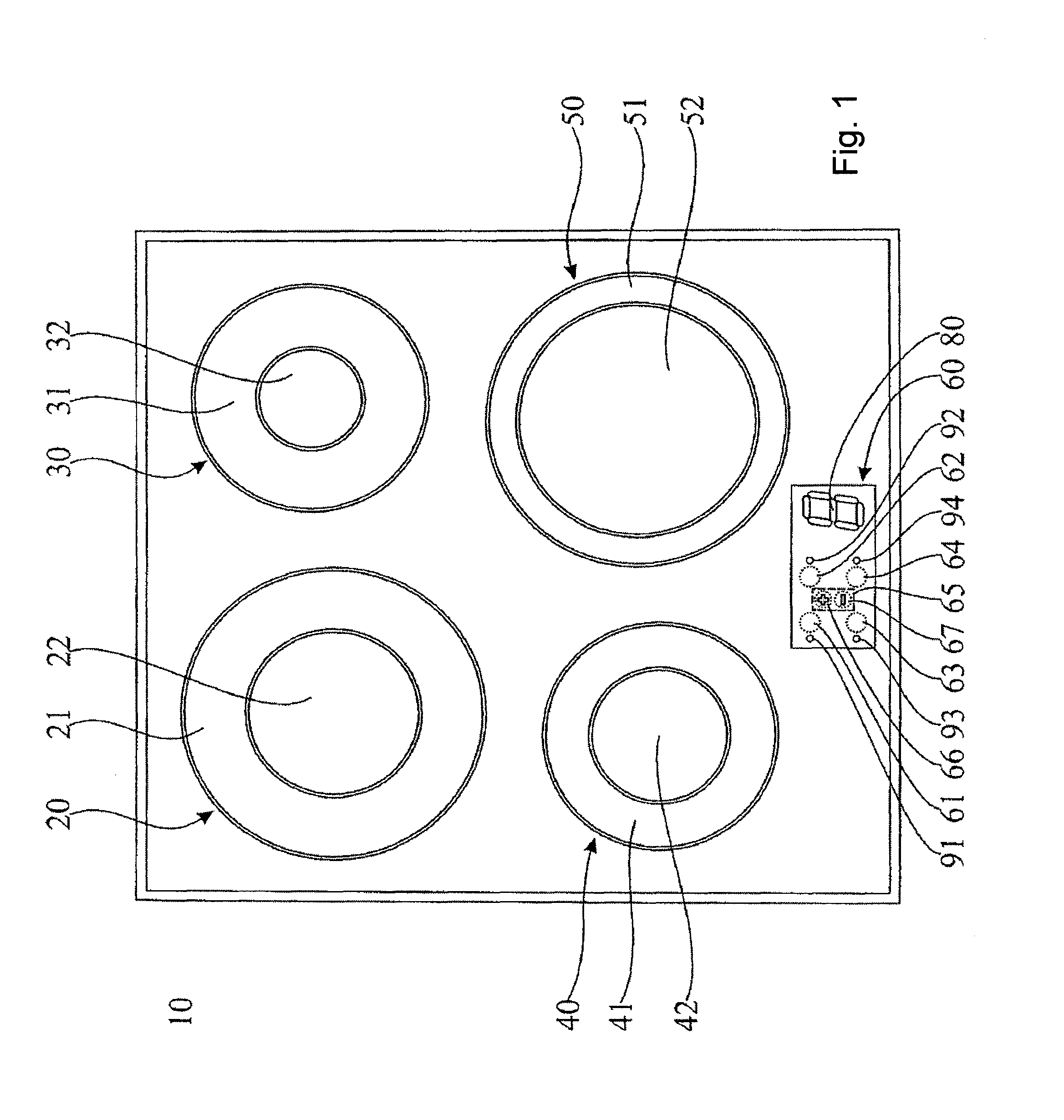 Operator control unit