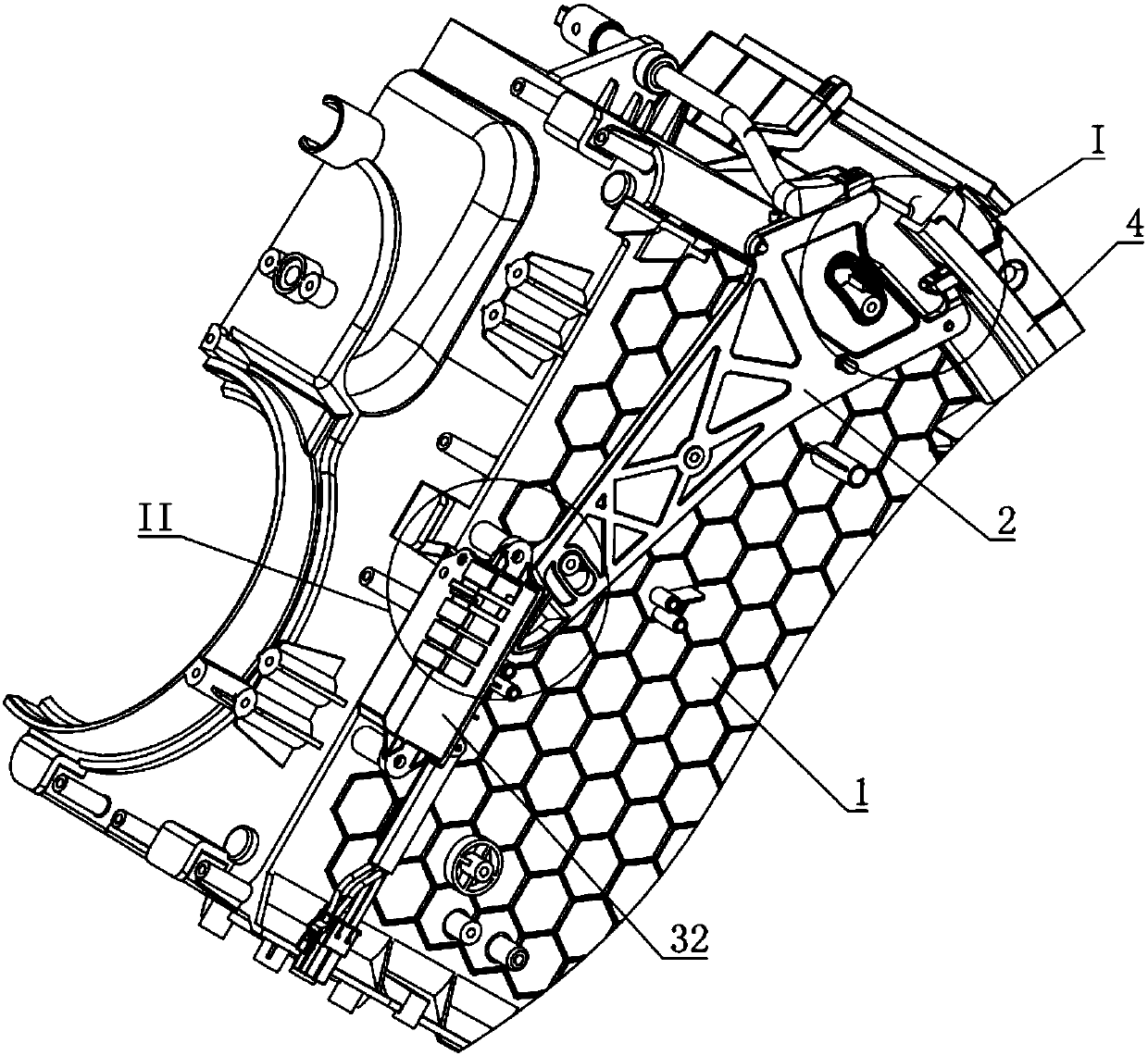 Household electrical appliance door lock system and door lock control method and household electrical appliance