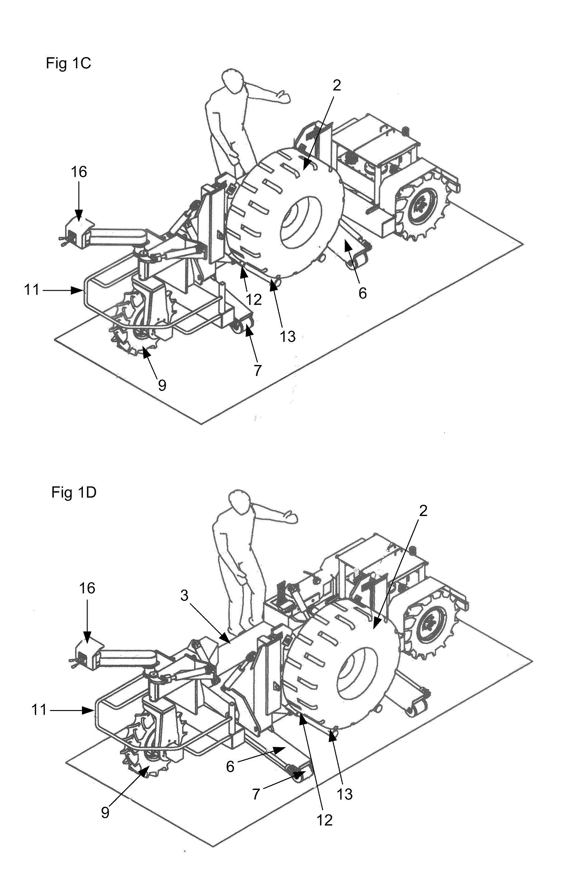 Handling device and method