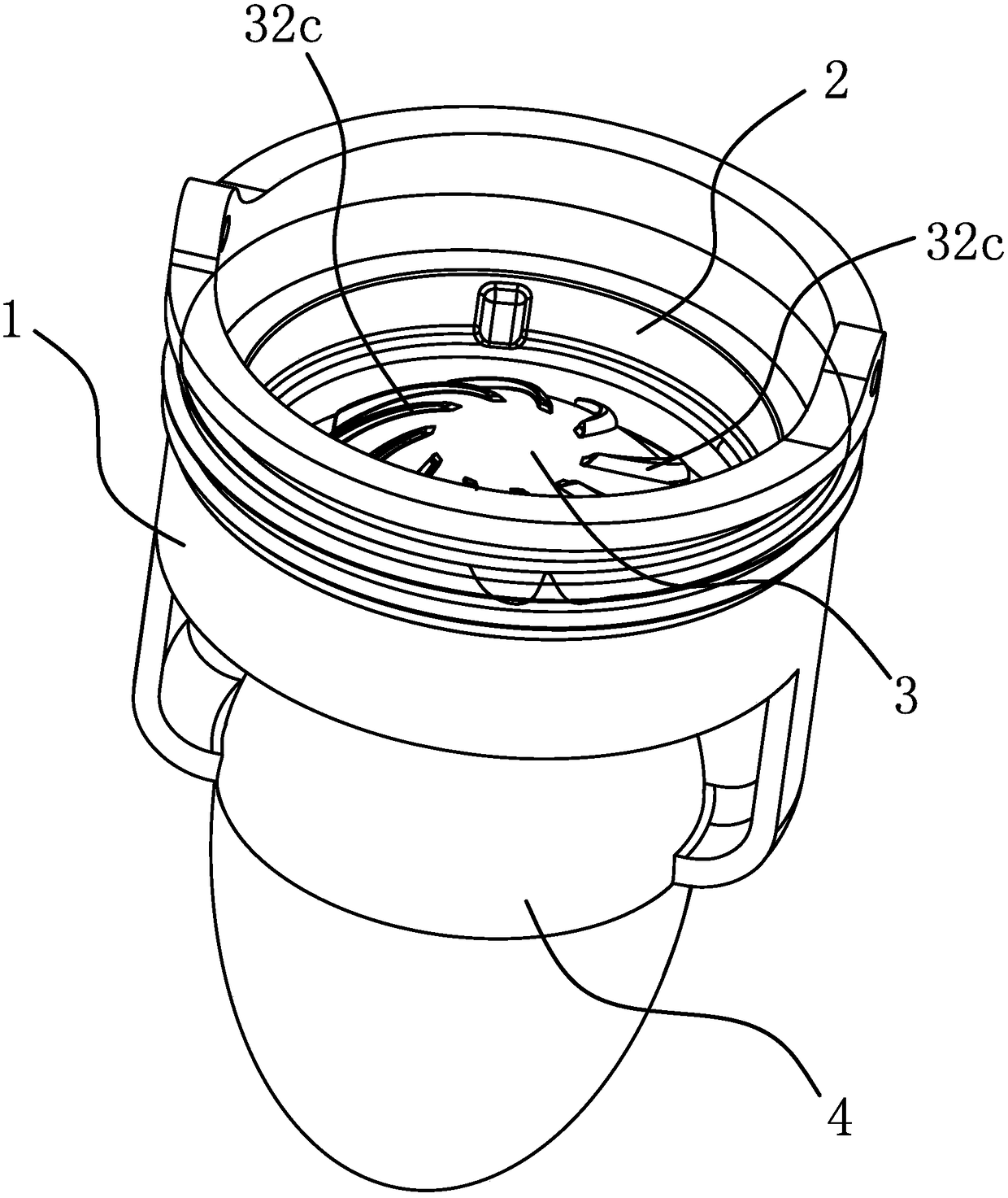 Magnetic levitation floor drain core