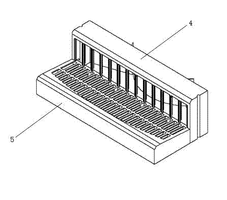 Prefabricated well with interceptor