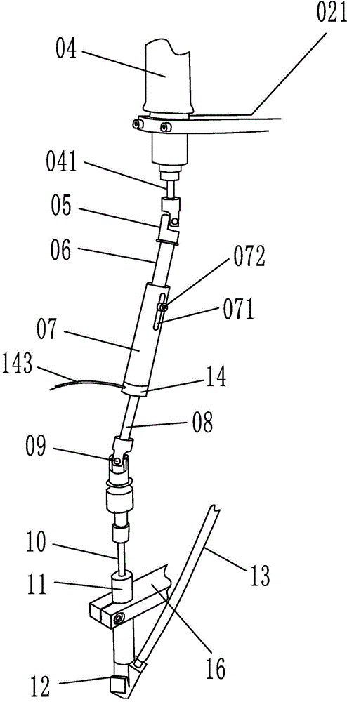 Automatic feeding type screw driving machine