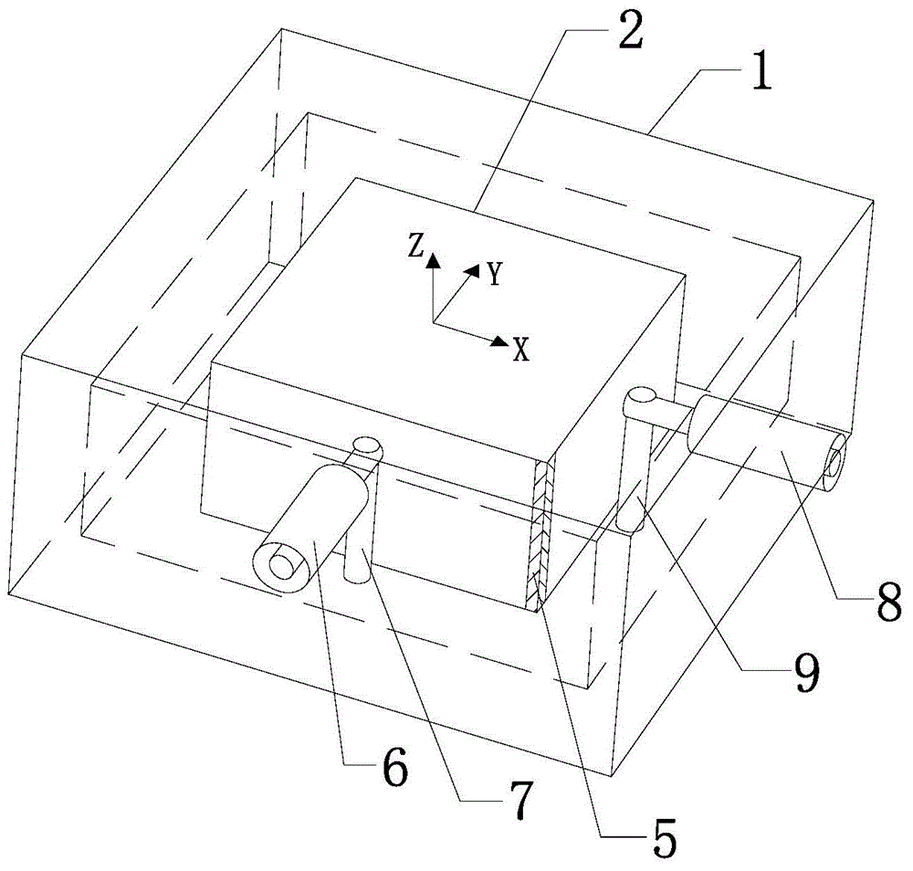 Dielectric dual-mode band-pass filter based on patch structure