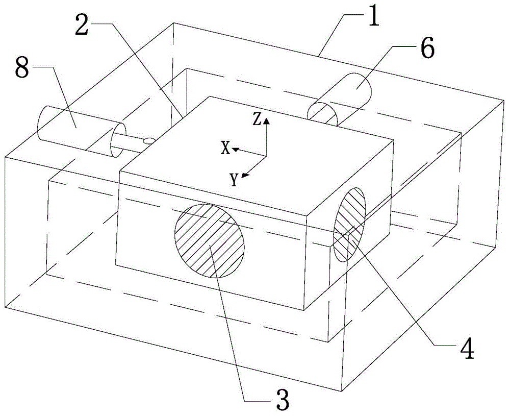 Dielectric dual-mode band-pass filter based on patch structure