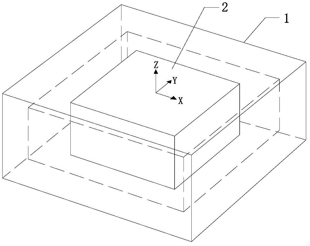 Dielectric dual-mode band-pass filter based on patch structure