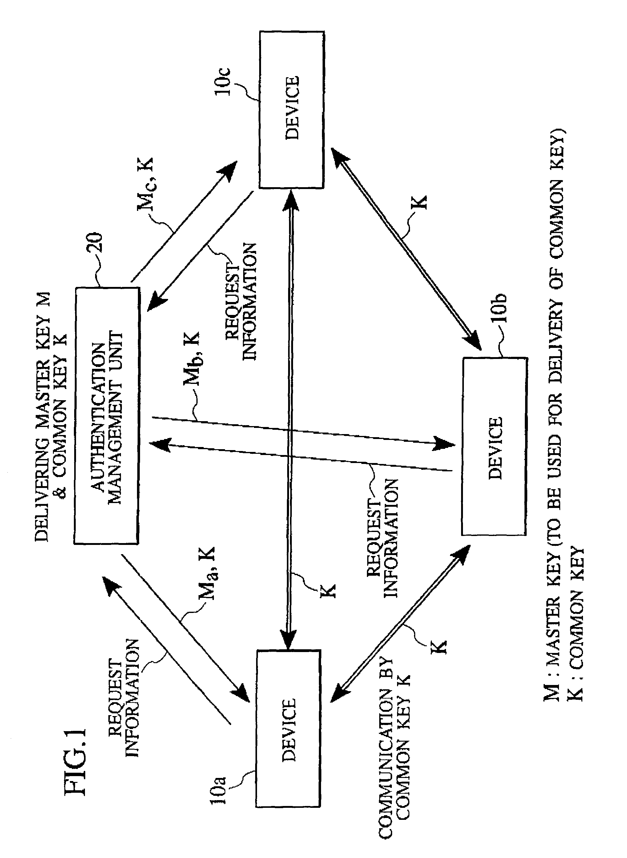 Device authentication management system