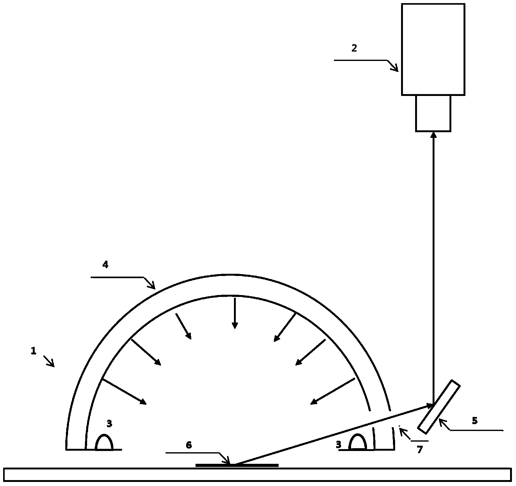 Imaging equipment for laser printed product quality detection system and corresponding detection system