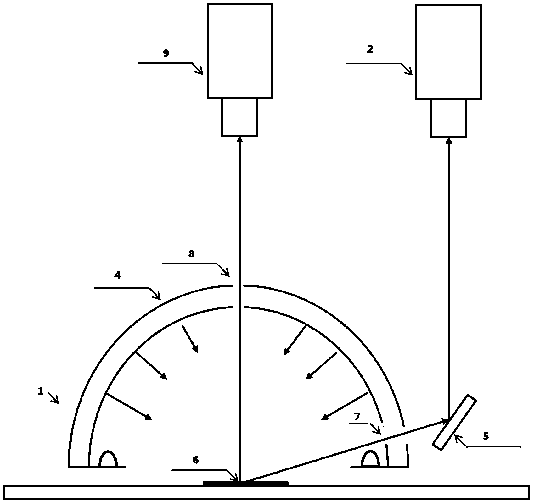 Imaging equipment for laser printed product quality detection system and corresponding detection system