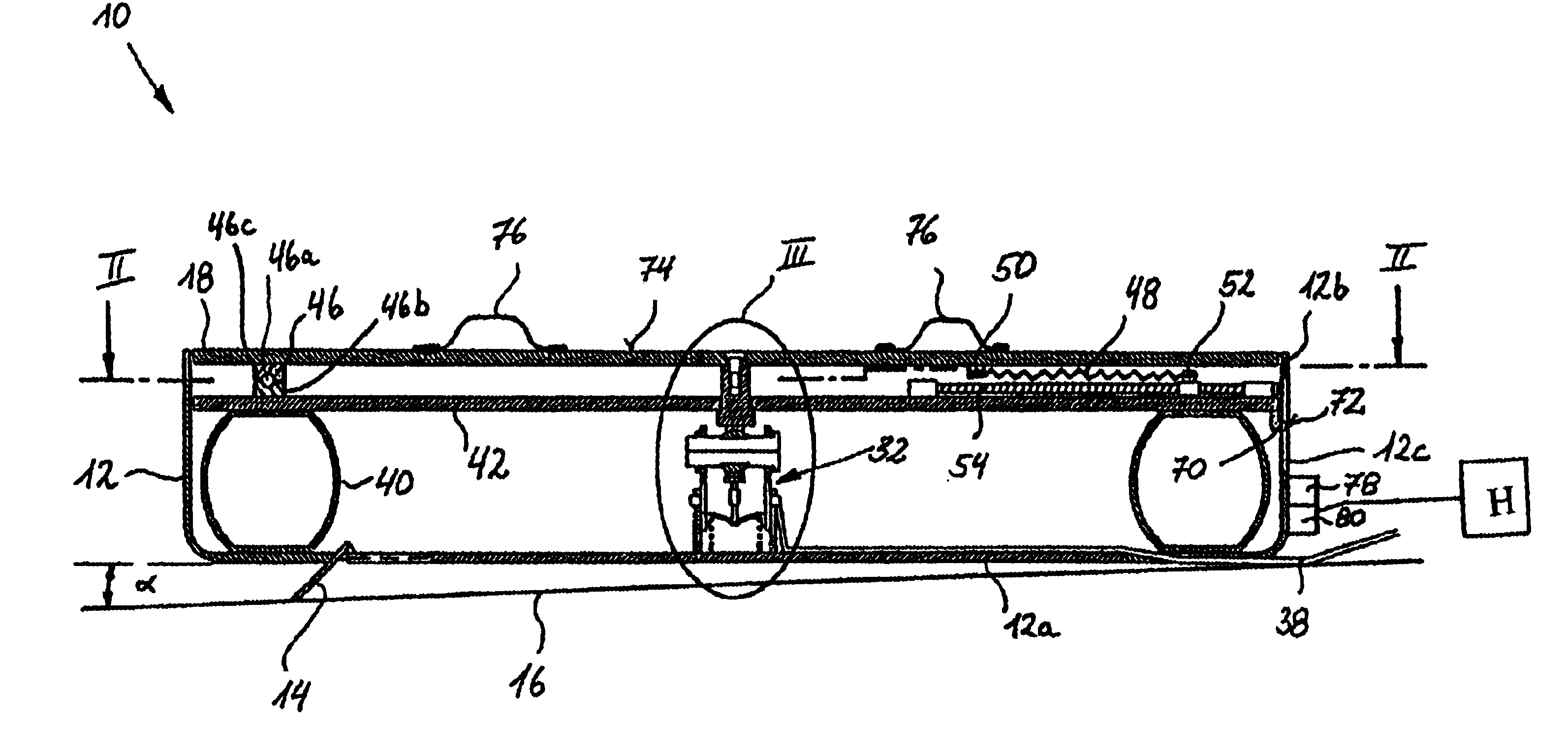 Method and device for detecting specific states of movement of a user