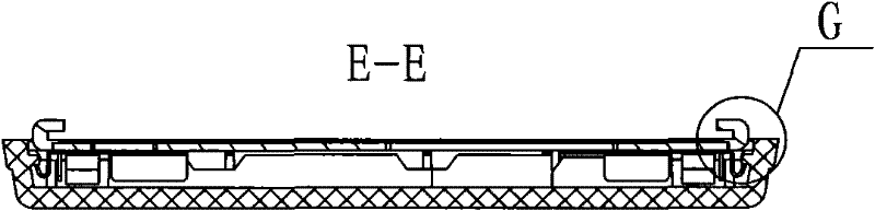 Fastener matching structure and mobile terminal