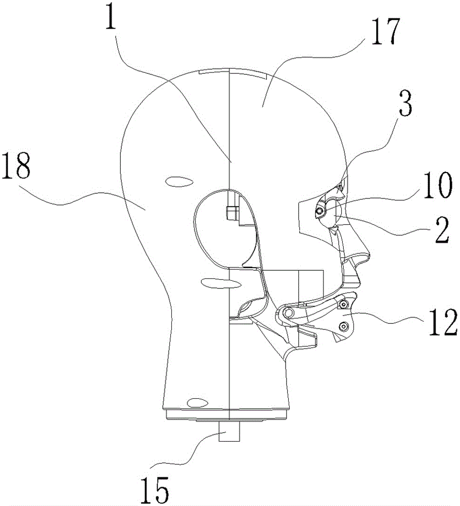 Intelligent robot head system and operation method thereof