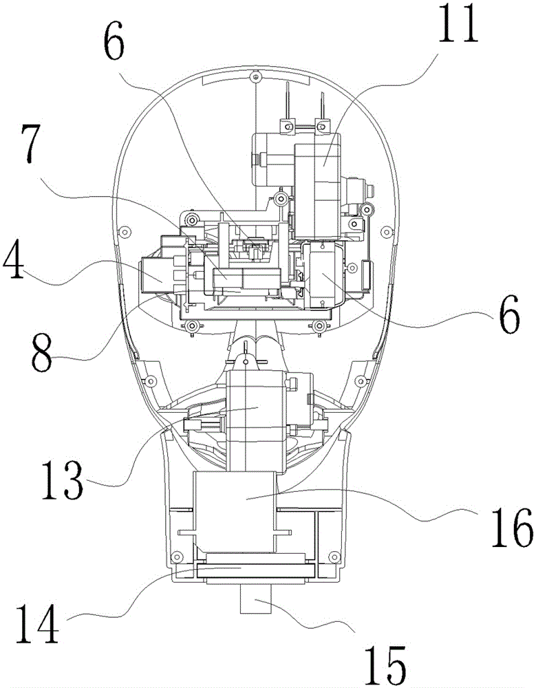 Intelligent robot head system and operation method thereof