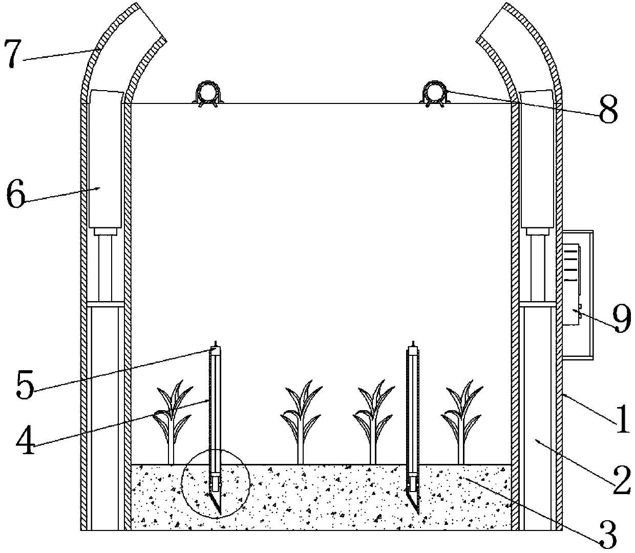 Water and fertilizer integrated drop irrigation method based on internet of things