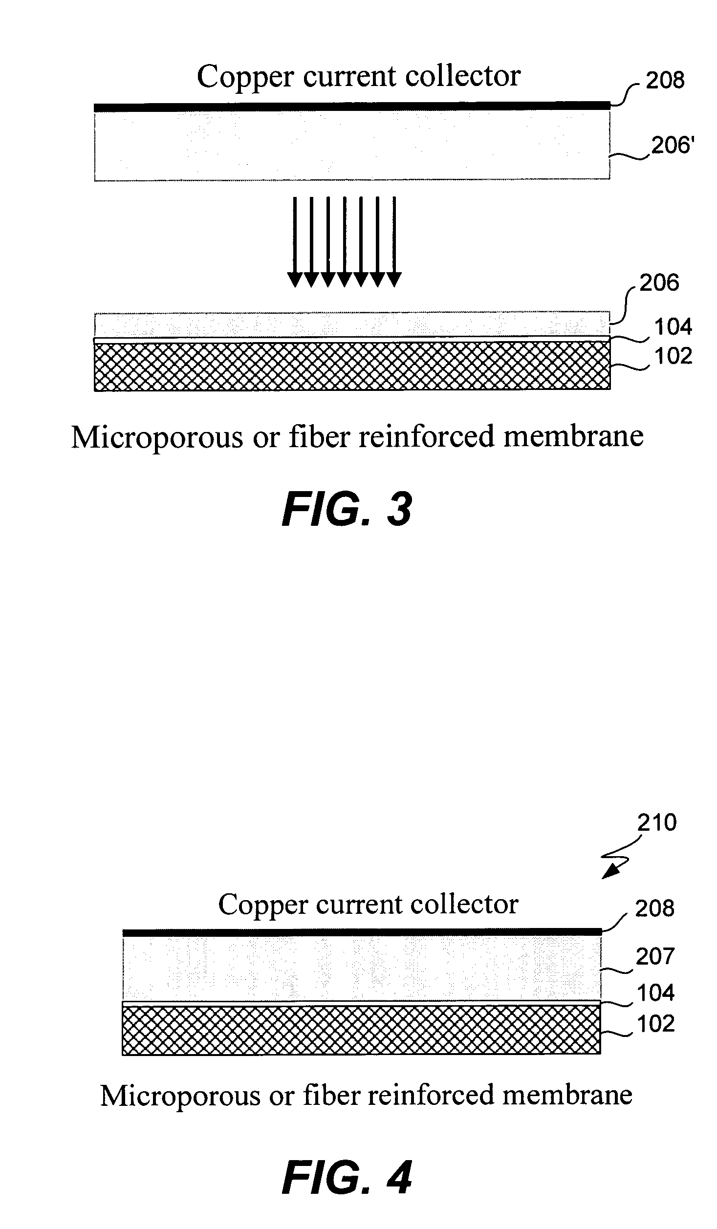 Electrochemical device separator structures with barrier layer on non-swelling membrane