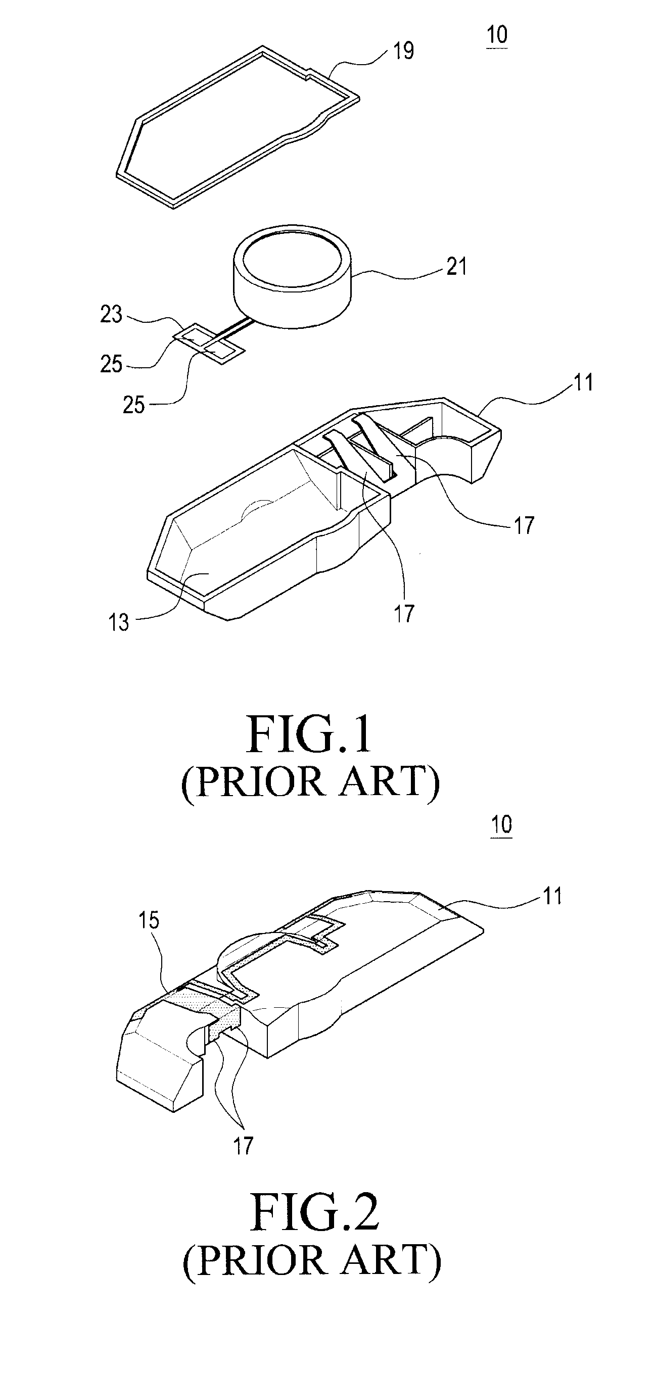 Speaker module for portable terminal