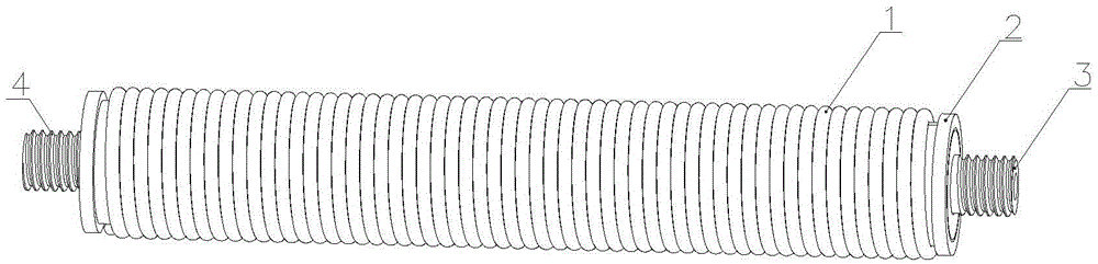 An electromagnetic heating device with water cooling