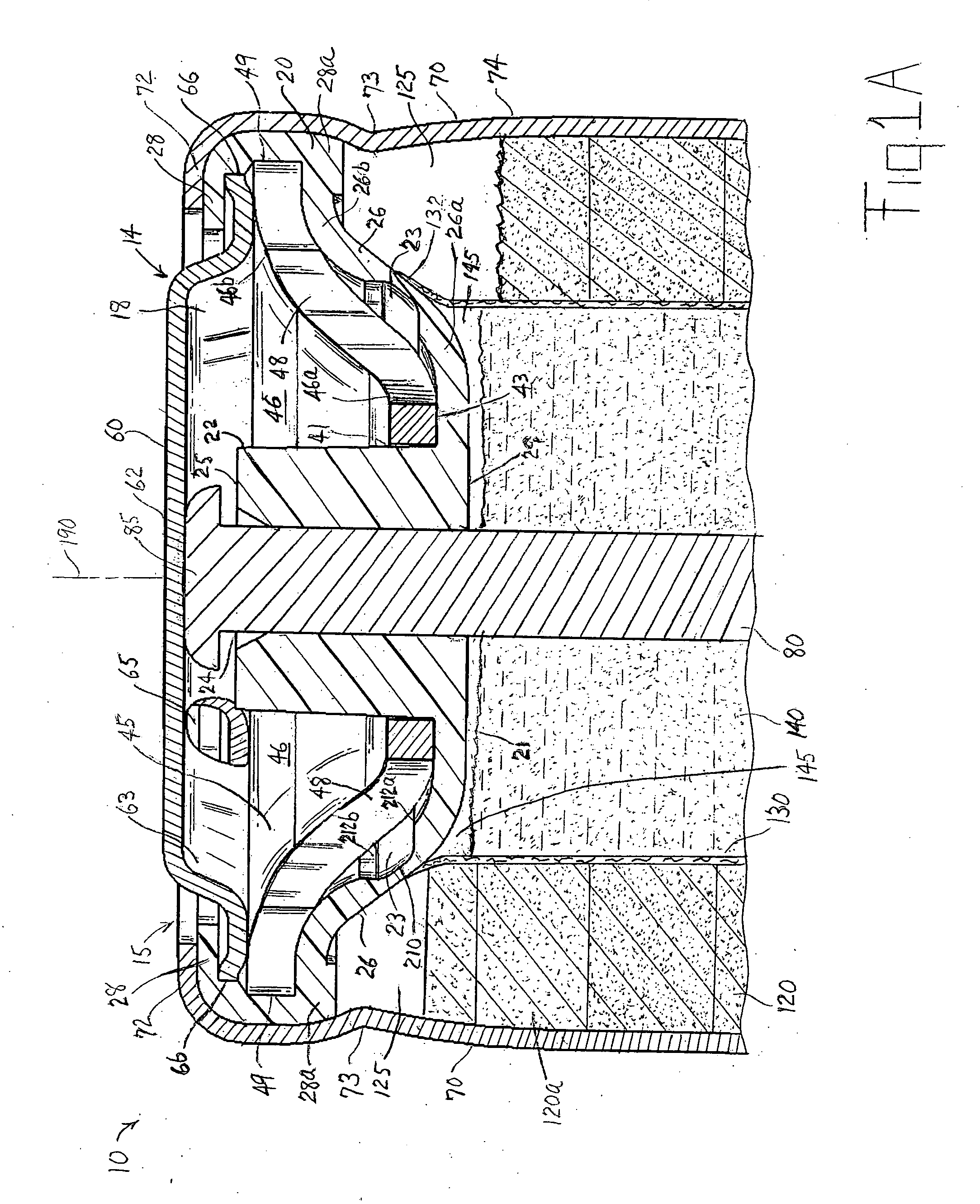 End cap seal assembly for an electrochemical cell