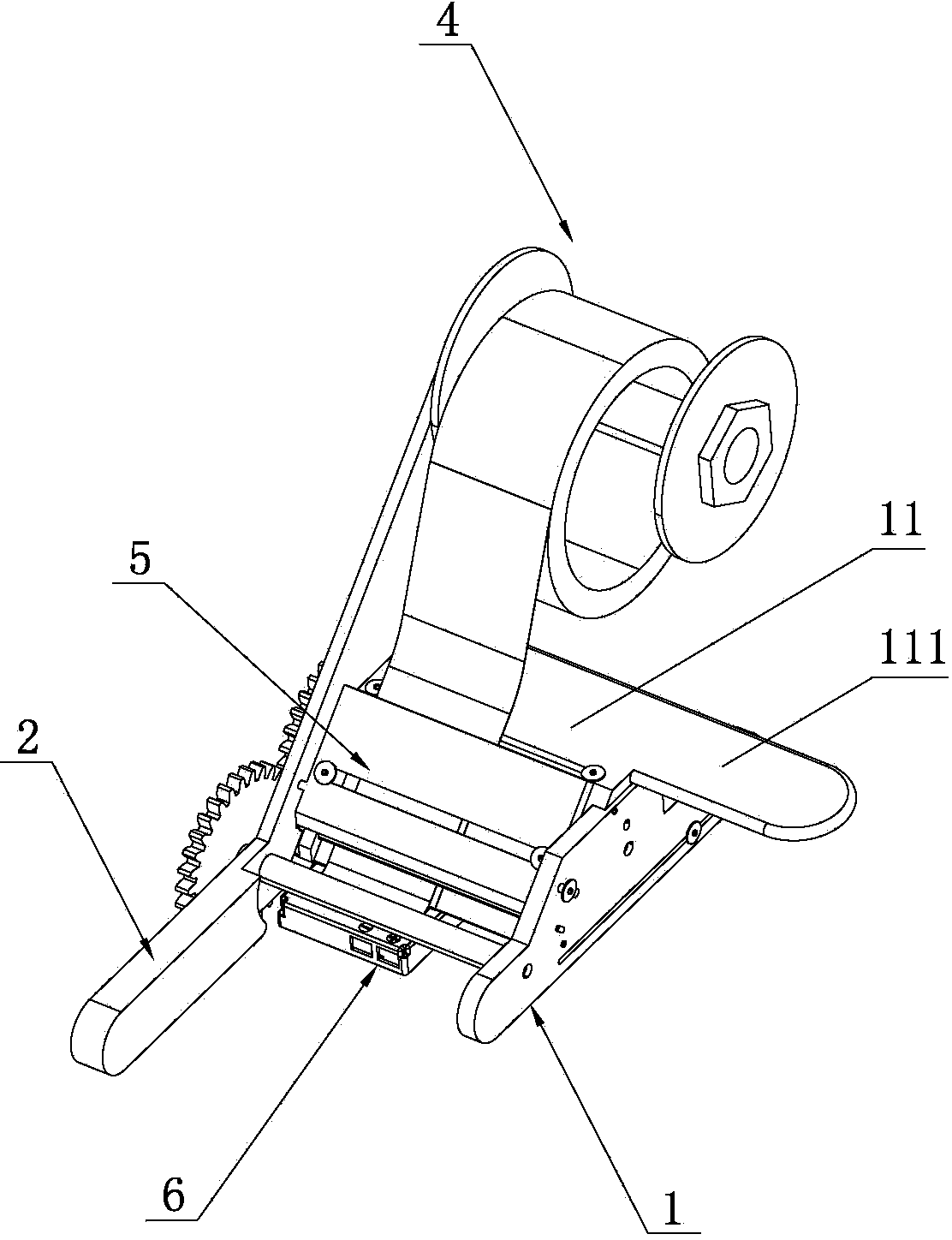 Handheld labeler