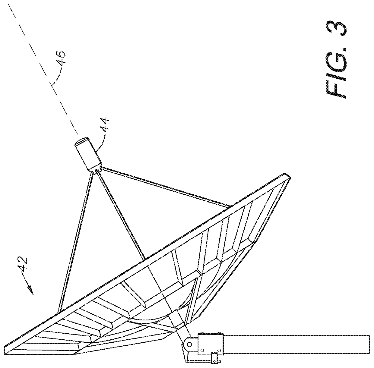 Hybrid dual-band satellite communication system