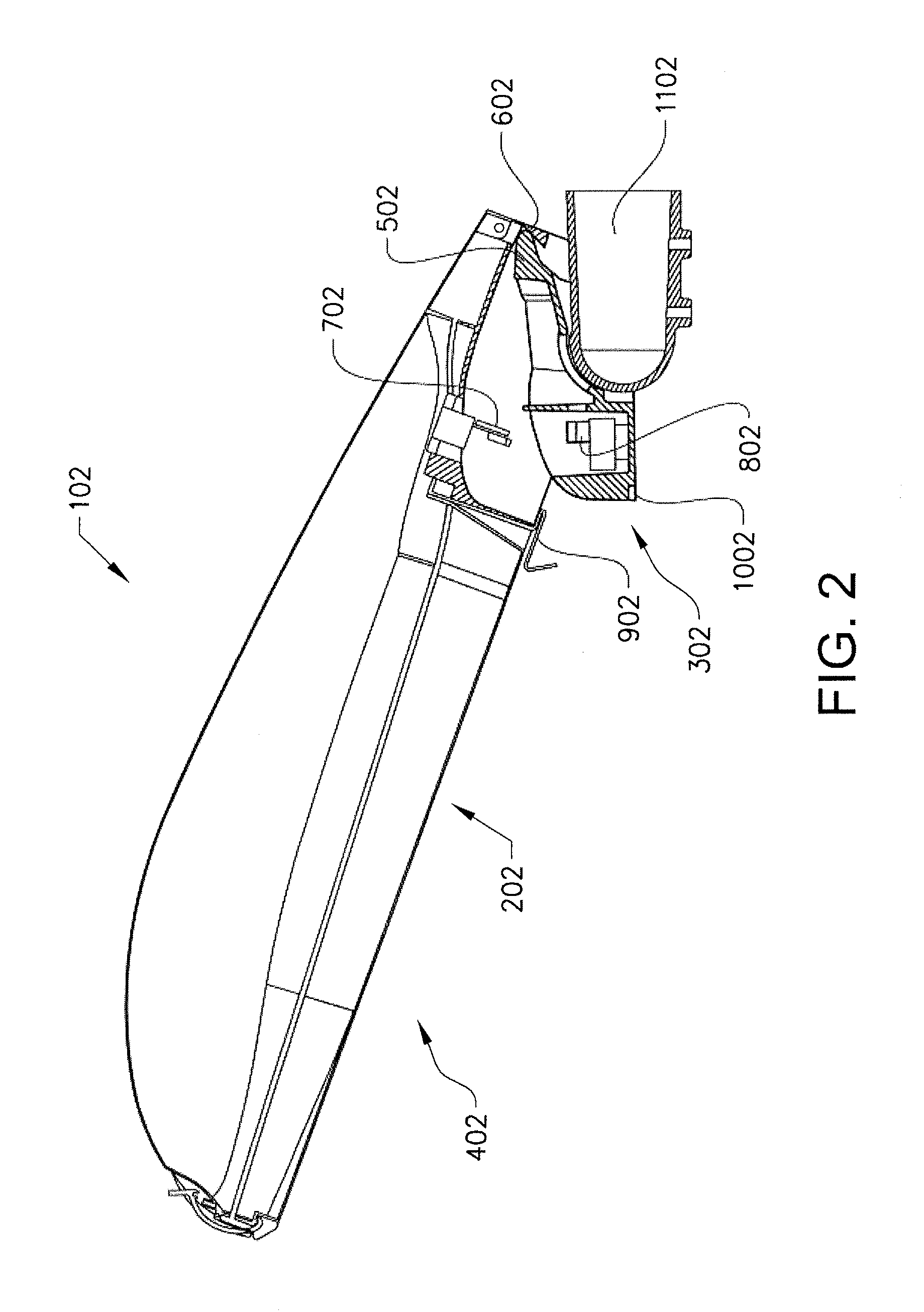 Easily mountable lighting luminaire with fitting arrangement