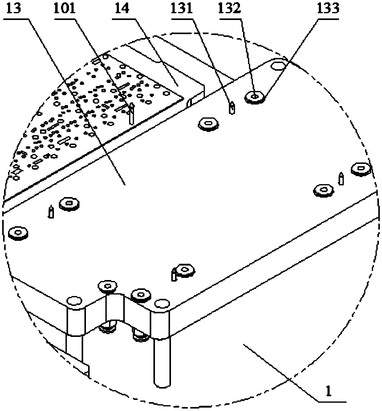 Keyboard adhesive product automatic assembly equipment and assembly process adopting same