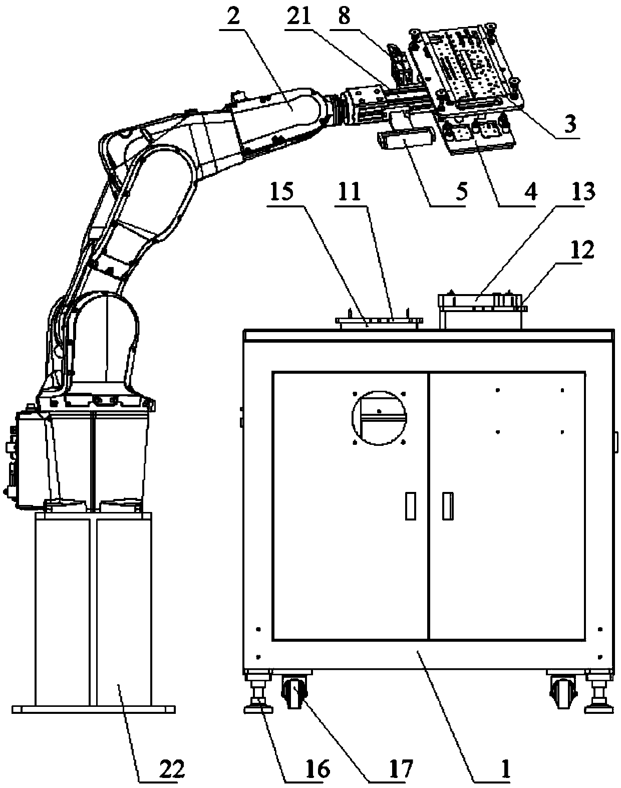 Keyboard adhesive product automatic assembly equipment and assembly process adopting same