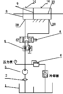 Medium concentration hydraulic double disc stuff grinder