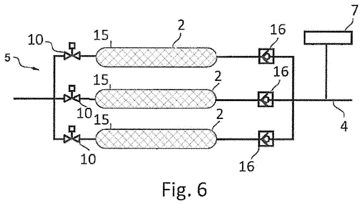 Inert gas generator for an inerting system of an aircraft system of an aircraft fuel tank, and inerting method