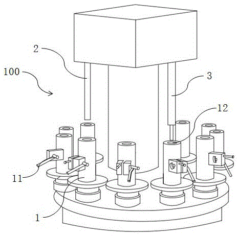 Forming method for bubble glass by means of flame polishing