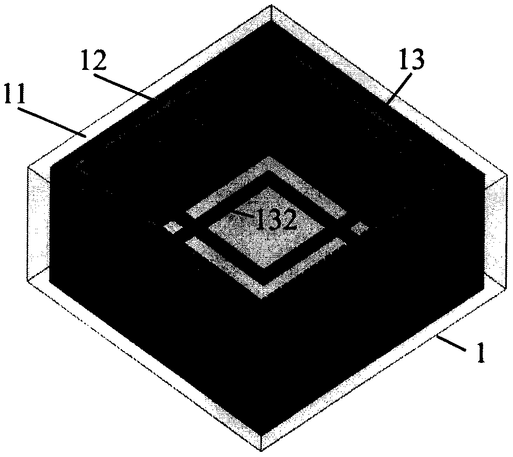 Dual-polarized band-pass three-dimensional frequency selective surface with bilateral steep drop characteristic