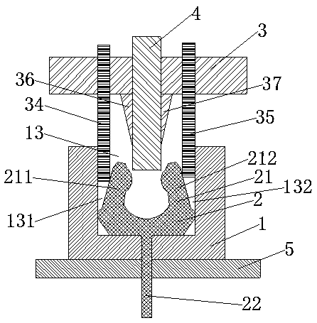 An electrical connection device for a circuit board