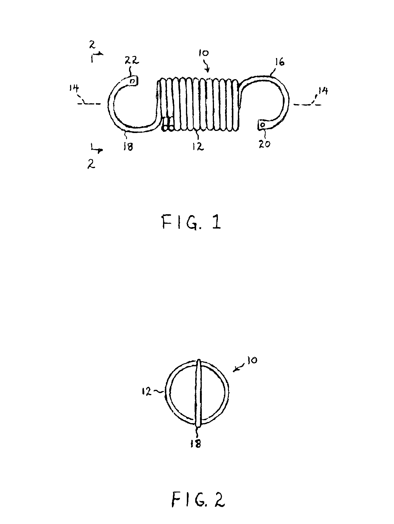 Spring and apparatus for its use