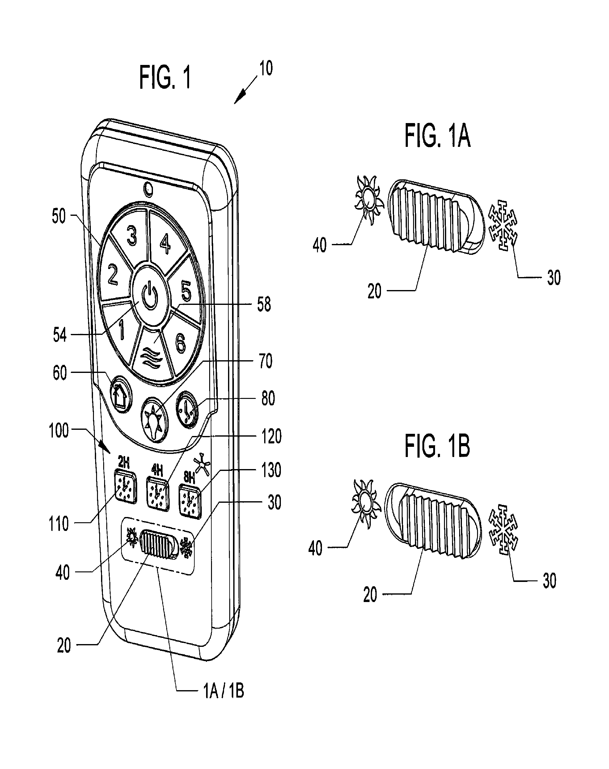 Seasonal switch for remote controls