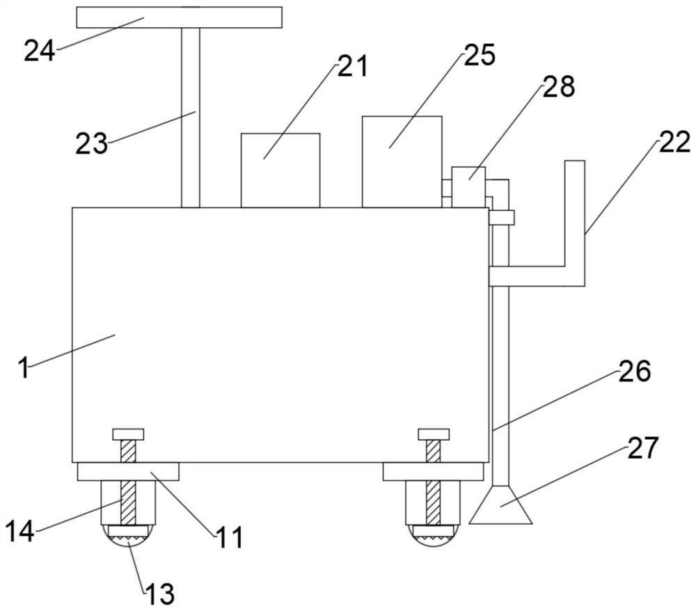 Movable drilling device for ground construction