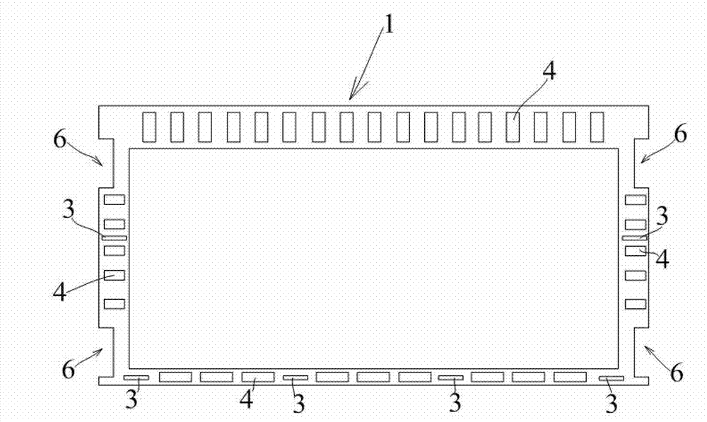 Flexible package battery bracket