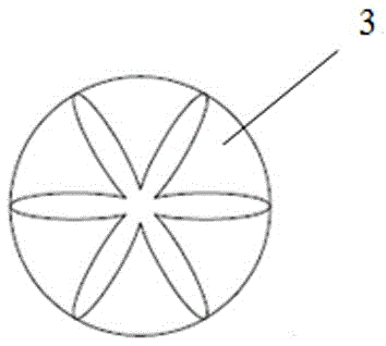 Fan-type air flow indicator