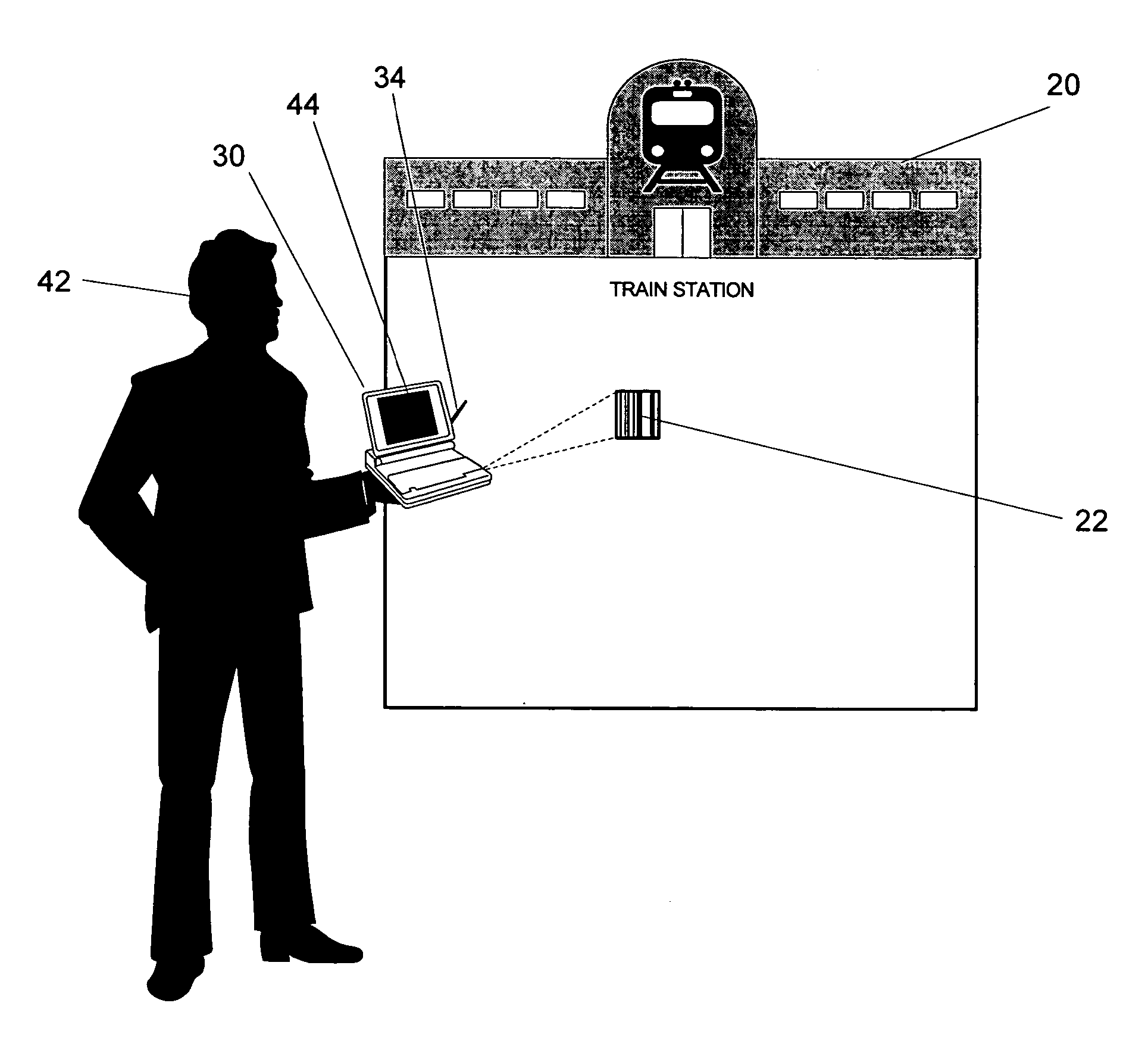 System and method using location-aware devices to provide content-rich mobile services in a wireless network