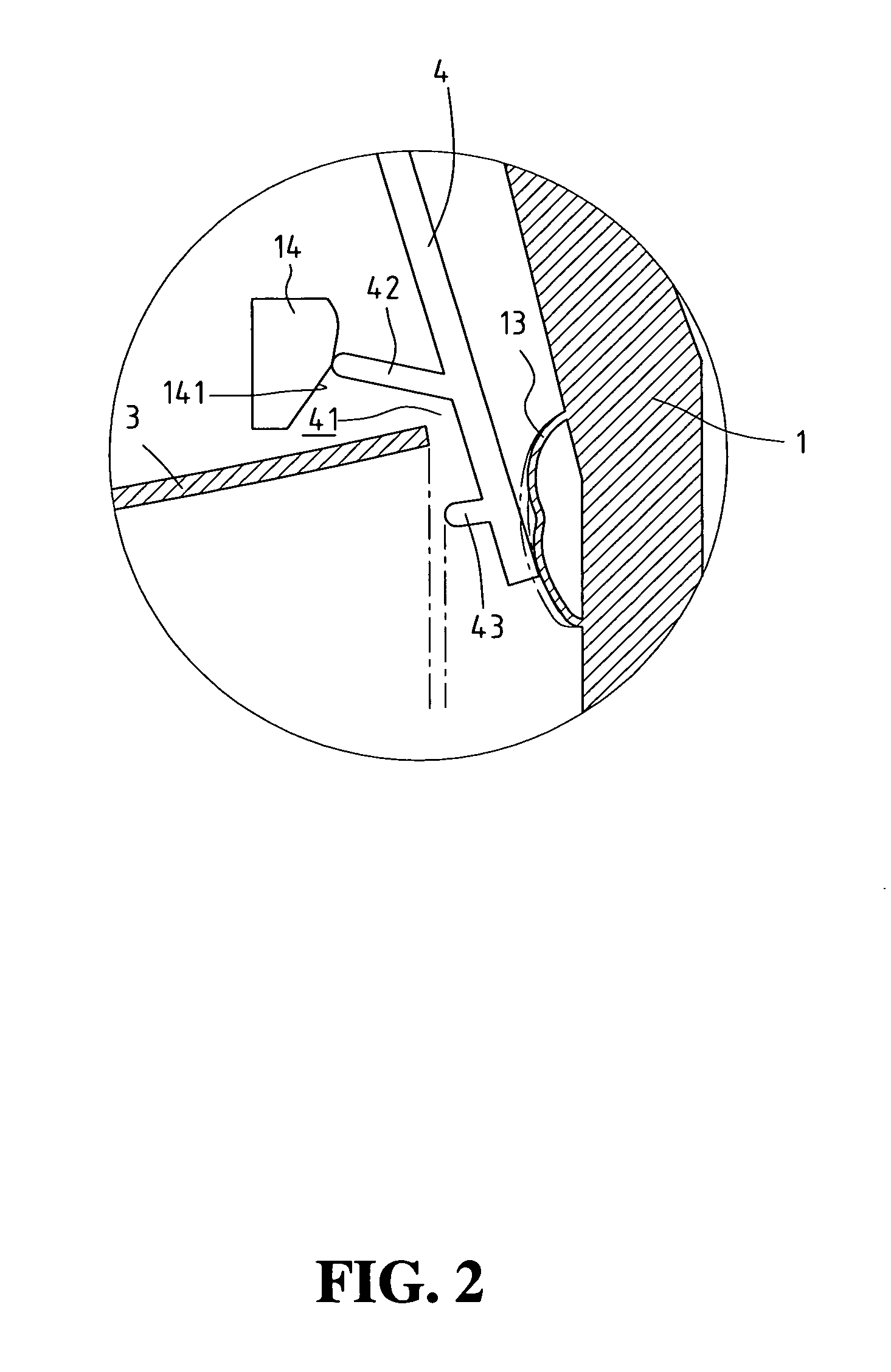 Mechanism for trip-free of the bimetallic plate of a safety switch device