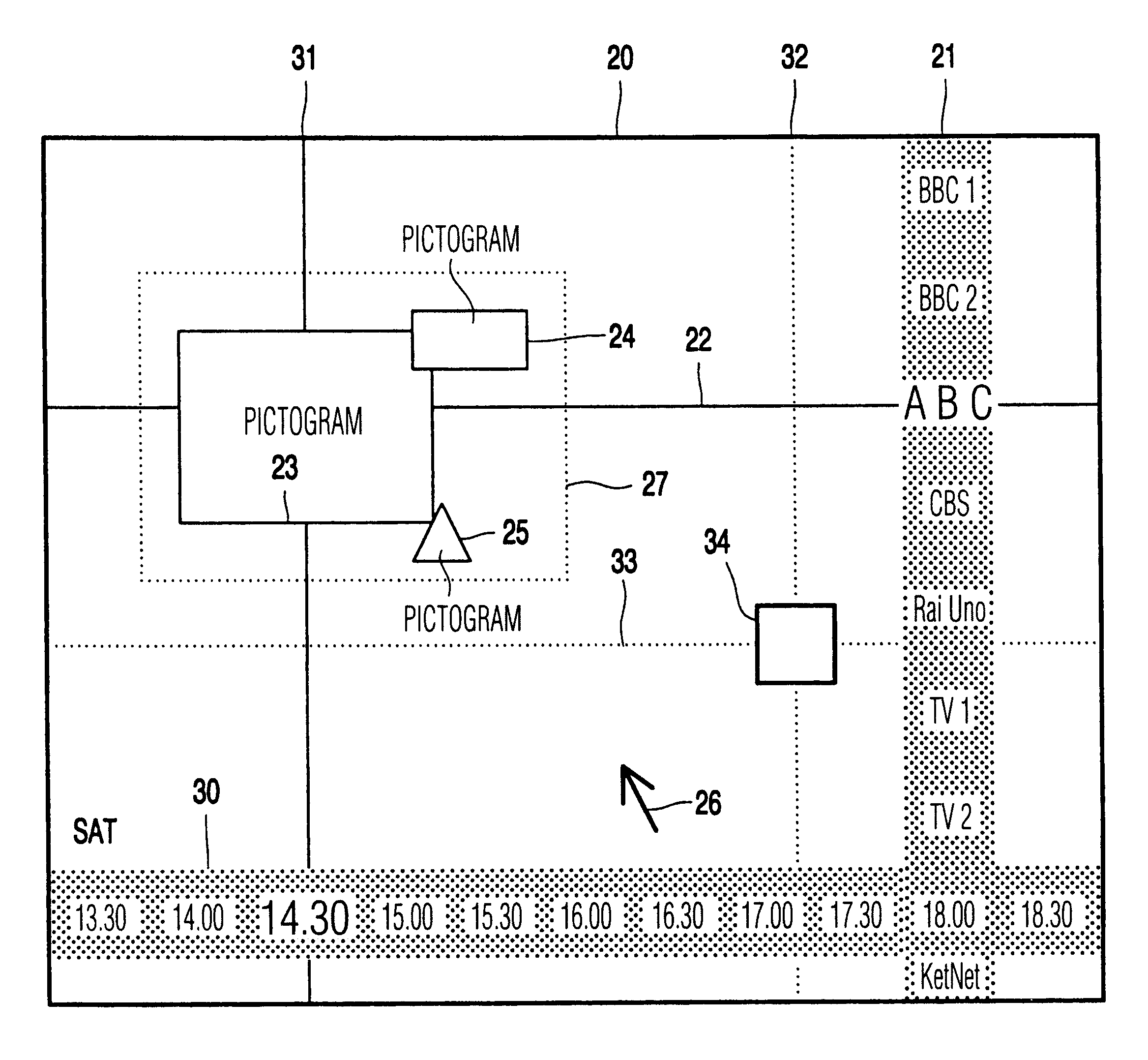 Method and apparatus for displaying an electronic program guide